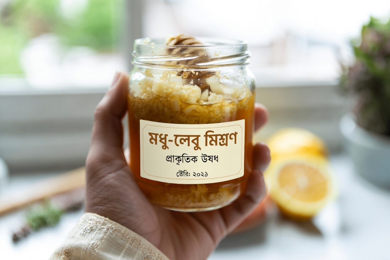 আপনি কি এই সহজ আদা, পেঁয়াজ, রসুন, লেবু ও মধুর মিশ্রণটি ব্যবহার করে দেখেছেন?