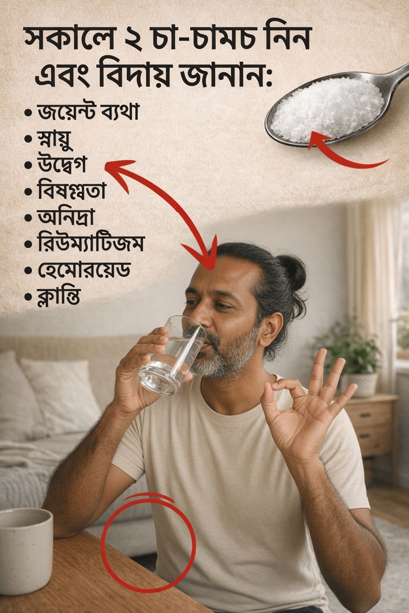 ম্যাগনেসিয়াম-সমৃদ্ধ এপসম সল্ট রুটিন: এই সহজ সকালের অভ্যাস কি আপনার দৈনন্দিন সুস্থতাকে সহায়তা করতে পারে?