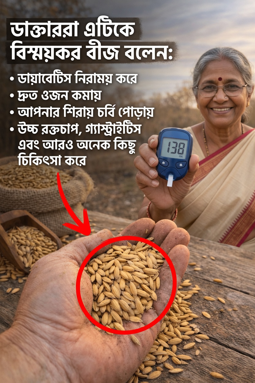 এই প্রতিদিনের বীজটি কি উন্নত রক্তে শর্করার ভারসাম্য এবং প্রাকৃতিক সুস্থতার গোপন রহস্য?