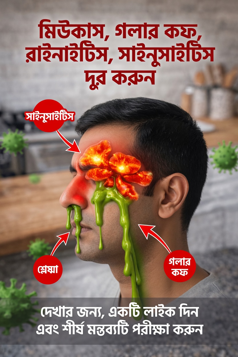 কেন শ্লেষ্মা ও কফ এত সহজে জমে যায়