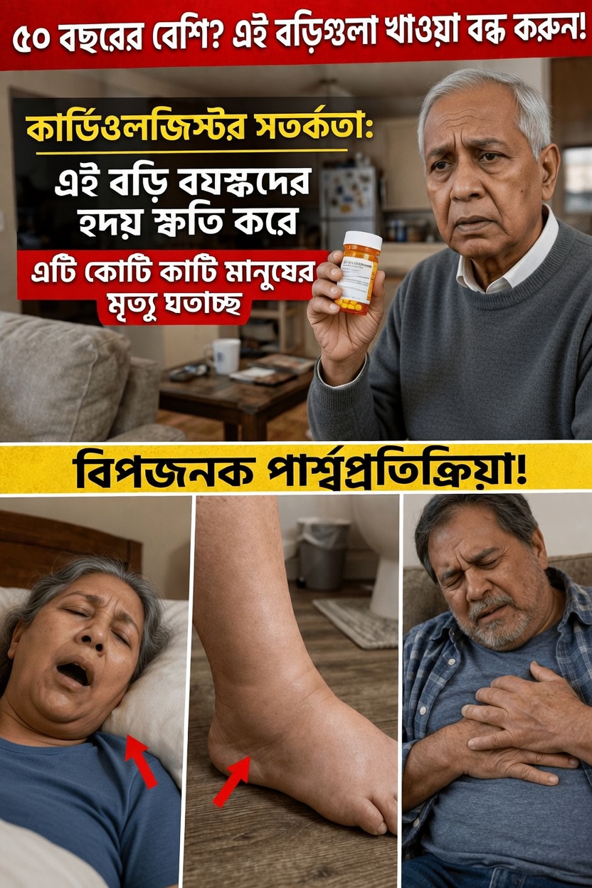 ৬০-এর বেশি বয়স এবং হৃদরোগের ওষুধ খাচ্ছেন? খেয়াল রাখার মতো গুরুত্বপূর্ণ পার্শ্বপ্রতিক্রিয়া ও ভালো স্বাস্থ্যের জন্য পরামর্শ