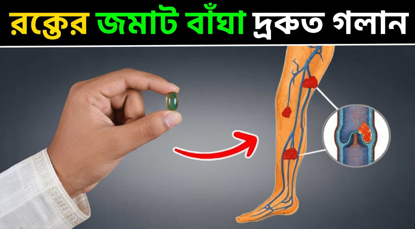 পায়ের রক্ত জমাট গলাতে দিনে ১টি ভিটামিন: হৃদরোগ বিশেষজ্ঞের পরামর্শ