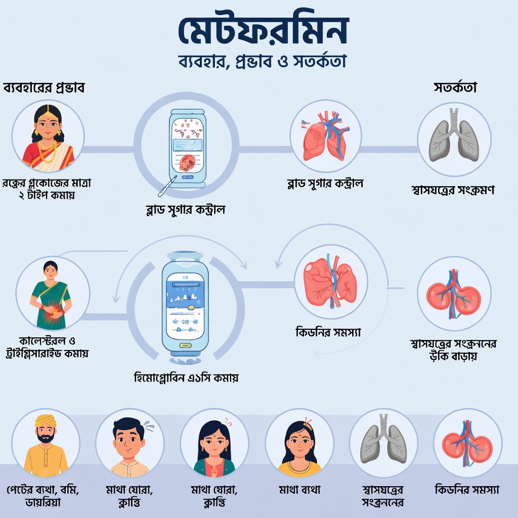 আপনি যখন মেটফর্মিন খান, তখন আপনার শরীরে আসলে কী ঘটে: এর প্রভাবের একটি স্পষ্ট দৃষ্টিপাত