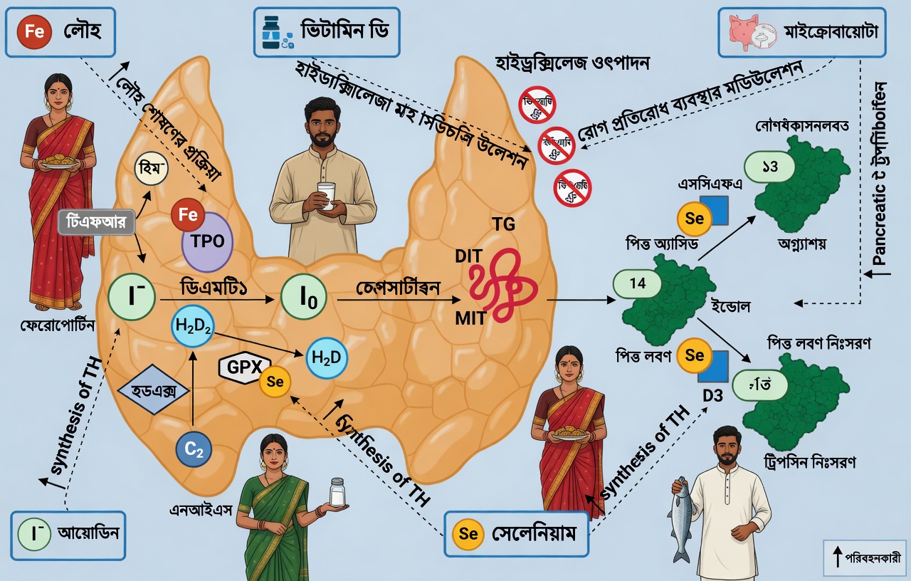 থাইরয়েডের স্বাস্থ্যকে সমর্থন করতে দুটি গুরুত্বপূর্ণ খনিজের ভূমিকা অন্বেষণ