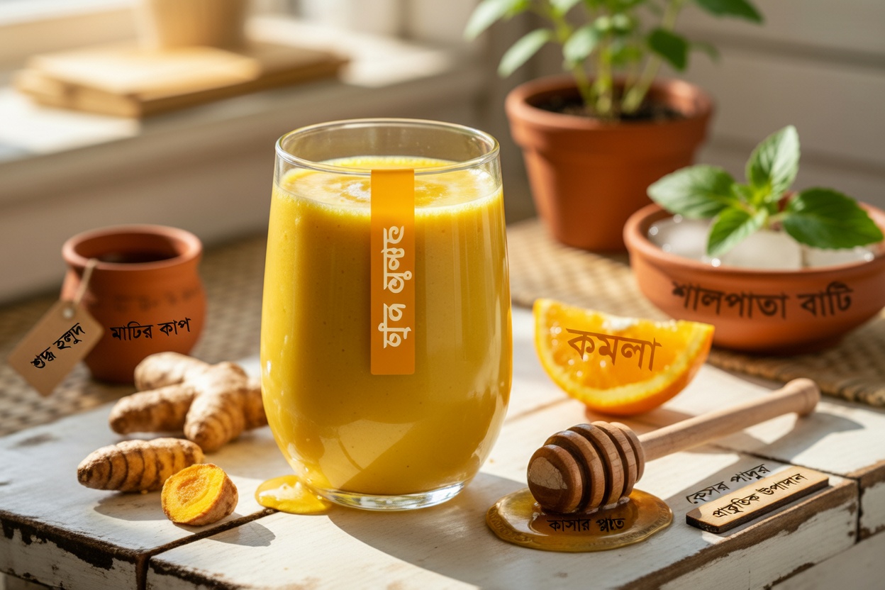 প্রতিদিন সকালে ২ টেবিলচামচ: হলুদ, আদা, লেবু, মধু ও চিয়া বীজ দিয়ে এই সহজ রেসিপিটি আবিষ্কার করুন