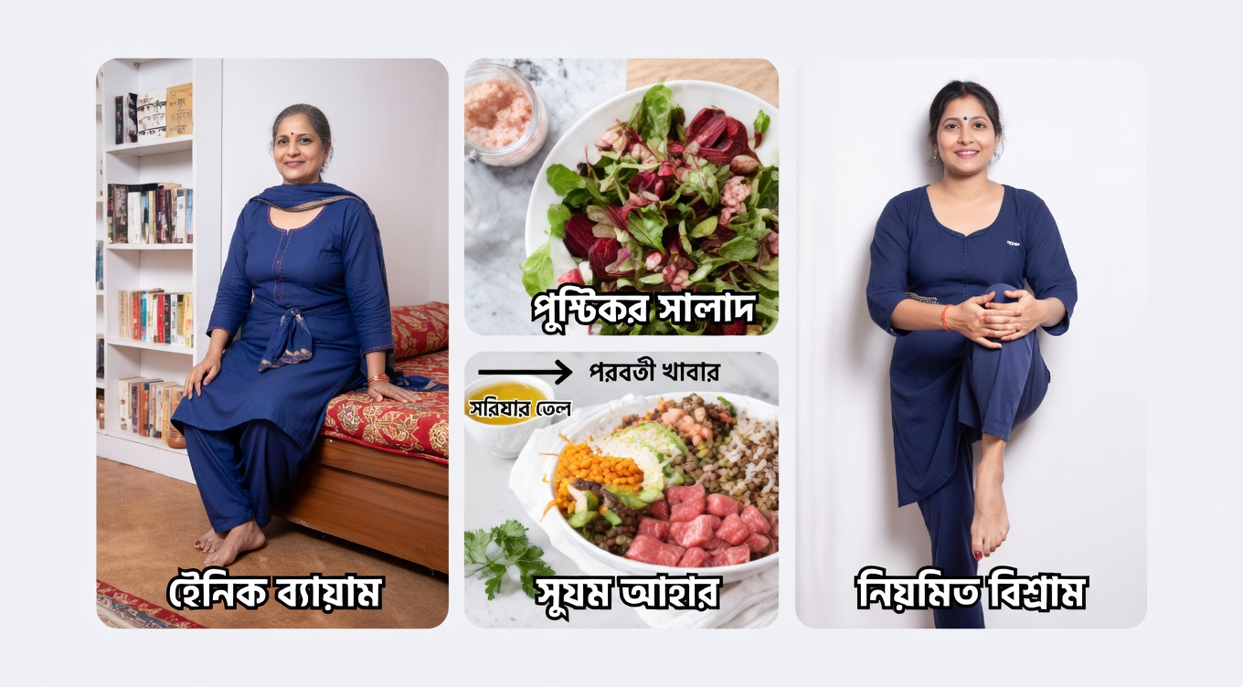 ৭০ বছরের পর স্বাস্থ্যকর ওজন কমাতে সহায়ক সেরা খাদ্যাভ্যাস: প্রবীণদের জন্য ব্যবহারিক পরামর্শ ও খাবারের ধারণা