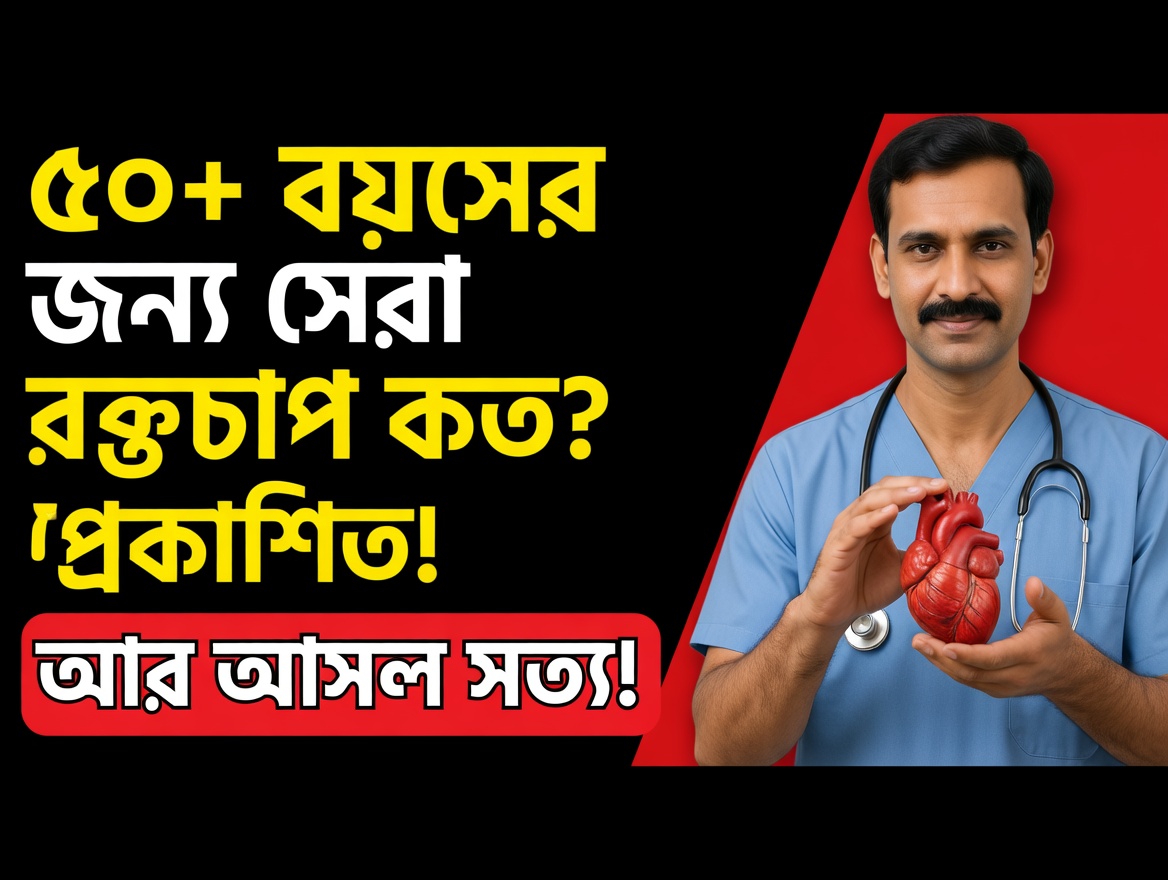 বয়স্কদের জন্য সবচেয়ে ভালো রক্তচাপ কত? প্রতিটি প্রবীণের জানা দরকার আসল সত্য