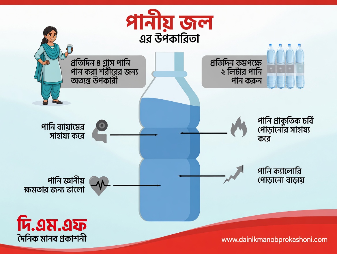 ভালো দৈনিক জলীয় ভারসাম্য ও সুস্থতার জন্য পানি পান করার সেরা সময়গুলো