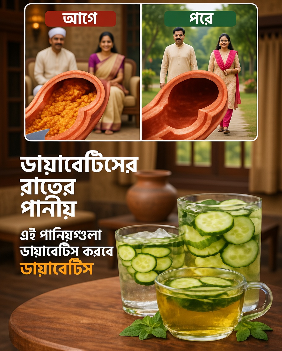 সুস্থ রক্তে শর্করার মাত্রা বজায় রাখতে ডায়াবেটিসে আক্রান্ত ব্যক্তিরা রাতে যে শীর্ষ ৭টি পানীয় পান করছেন