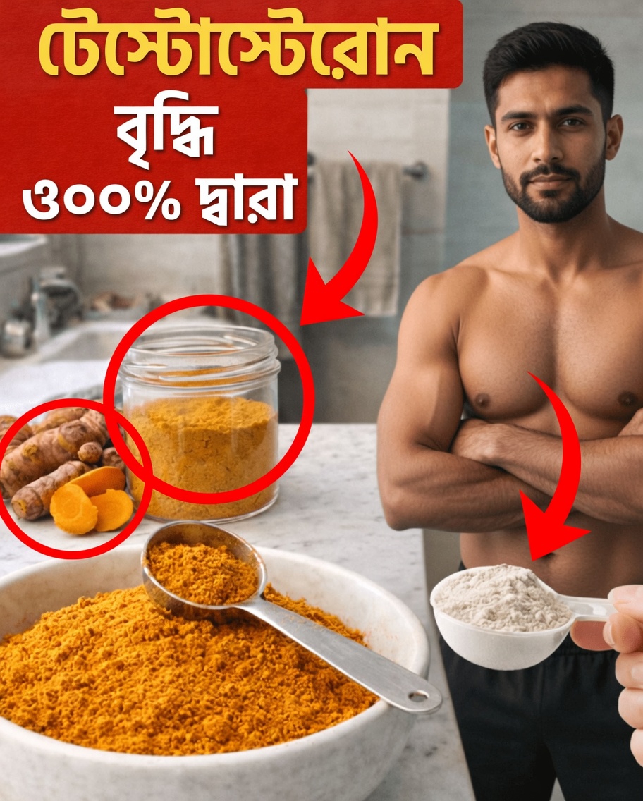 প্রাকৃতিকভাবে সুস্থ টেস্টোস্টেরনের মাত্রা বজায় রাখতে হলুদের সম্ভাব্য ভূমিকা অন্বেষণ