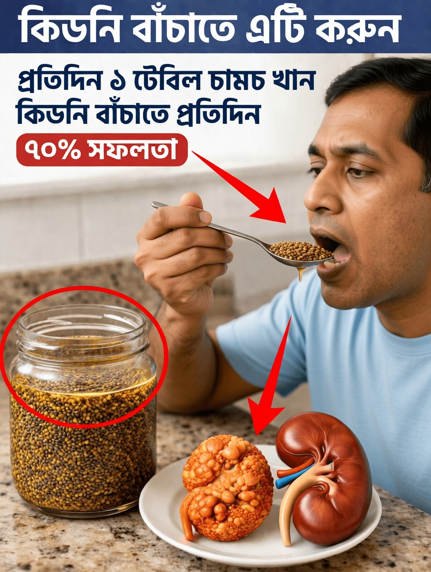কিডনির সুস্থতার সহায়তায় তিসি বীজ ও মধু দিয়ে এই সহজ দৈনিক এক টেবিলচামচের অভ্যাসটি আবিষ্কার করুন
