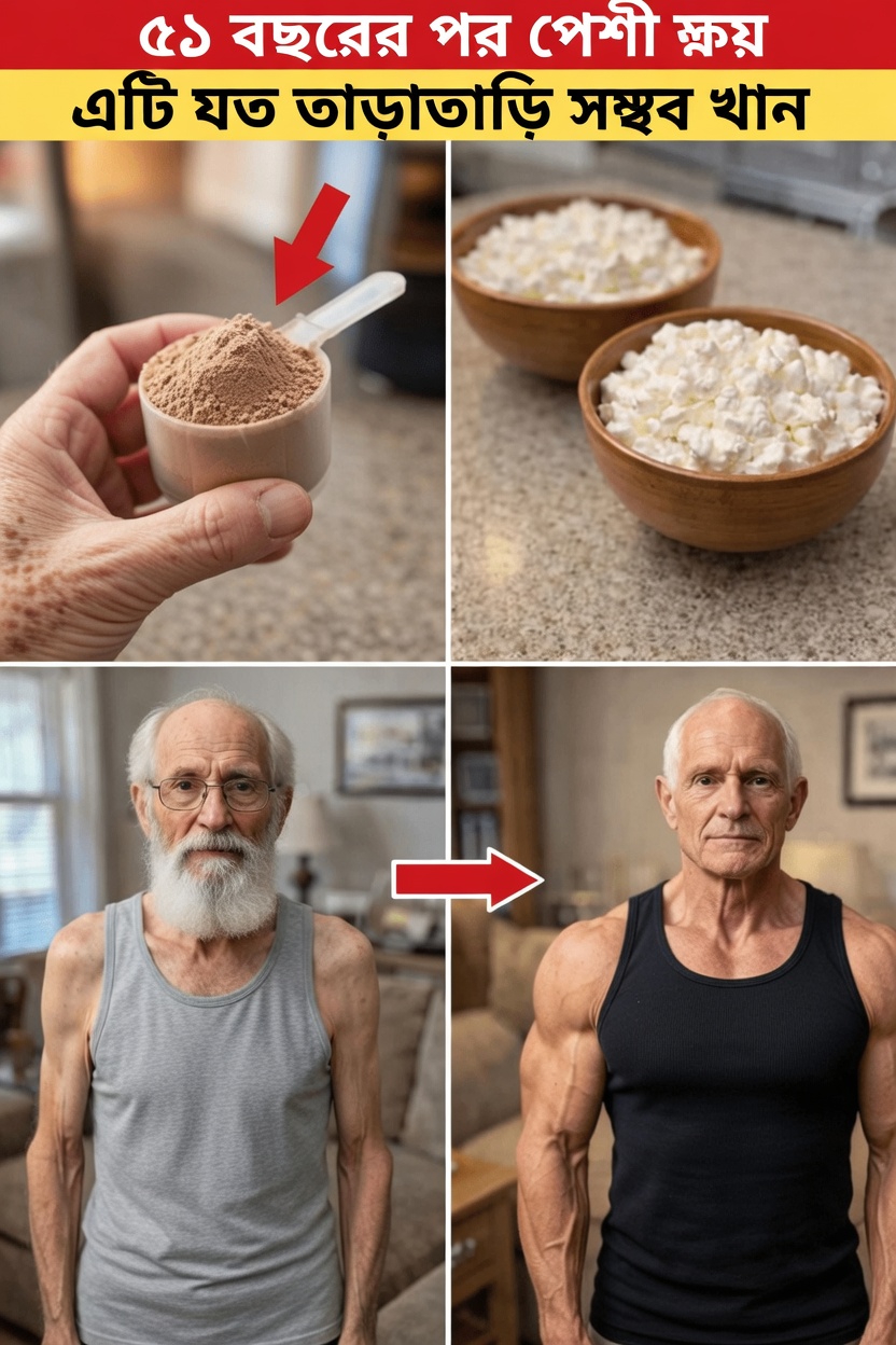 ৬০-এর পর পেশী গড়ুন: খাদ্যতালিকায় এই একটি খাবার না থাকলে আপনার পেশী হারিয়ে যাচ্ছে