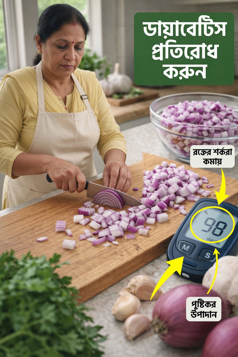 সুস্থ রক্তে শর্করার মাত্রা বজায় রাখতে লাল পেঁয়াজের সম্ভাবনা অন্বেষণ: গবেষণা কী ইঙ্গিত দেয়