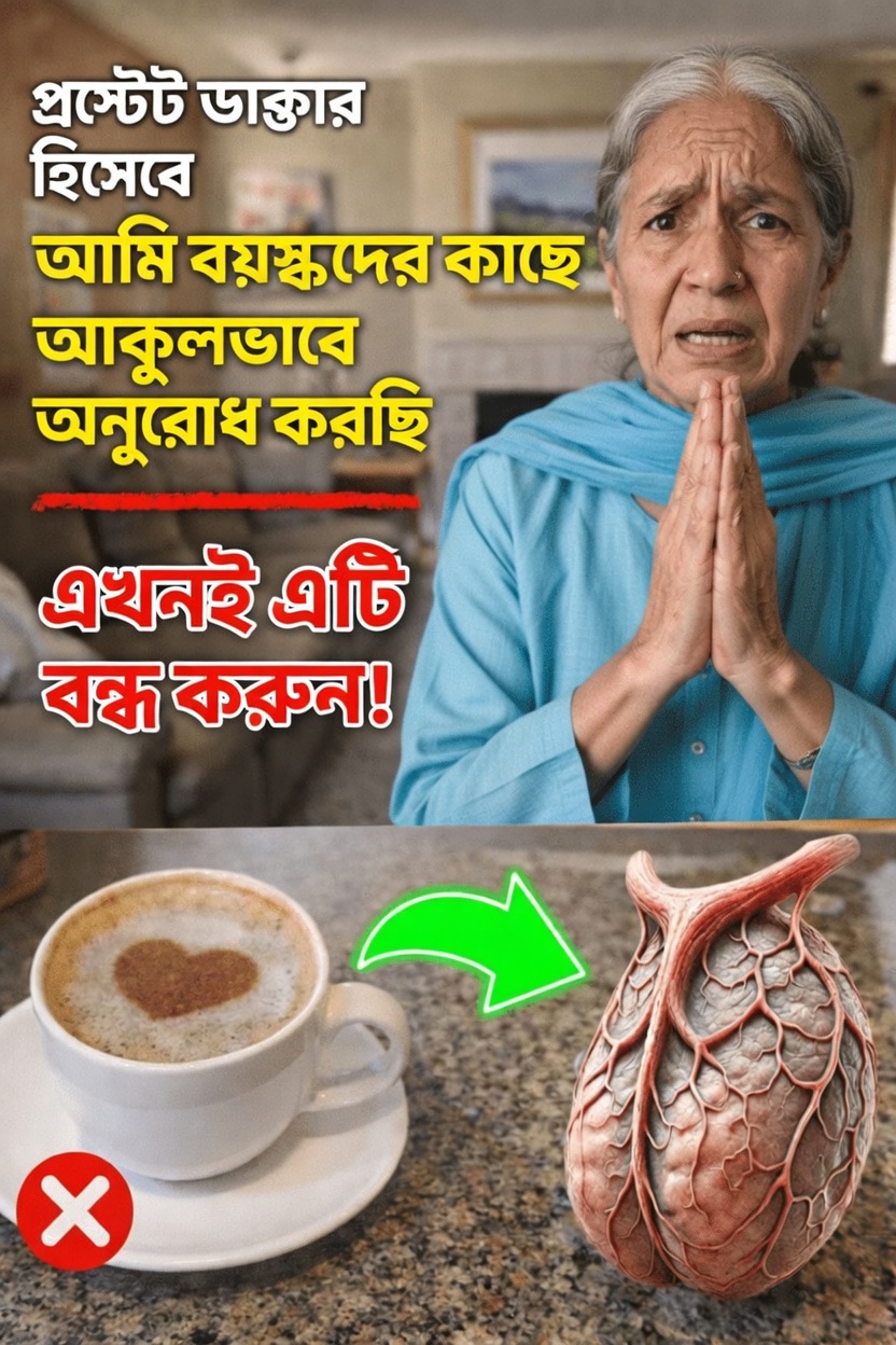 অনেক প্রবীণের পছন্দের দৈনন্দিন কফি পানের অভ্যাস কীভাবে প্রোস্টেট স্বাস্থ্যের পরিবর্তনের সঙ্গে যুক্ত হতে পারে