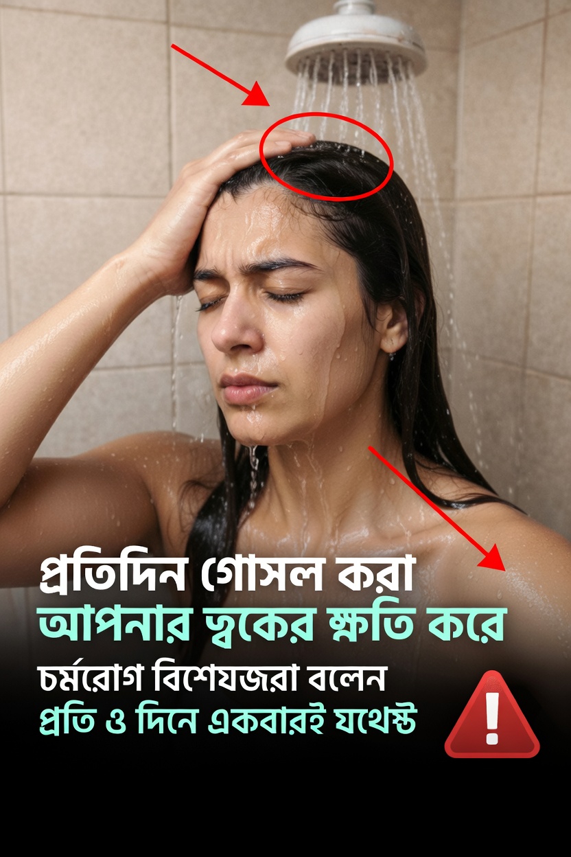 প্রতিদিন স্নান করা কি সত্যিই প্রয়োজন? স্বাস্থ্যকর ত্বকের জন্য চর্মরোগ বিশেষজ্ঞরা আসলে কী পরামর্শ দেন