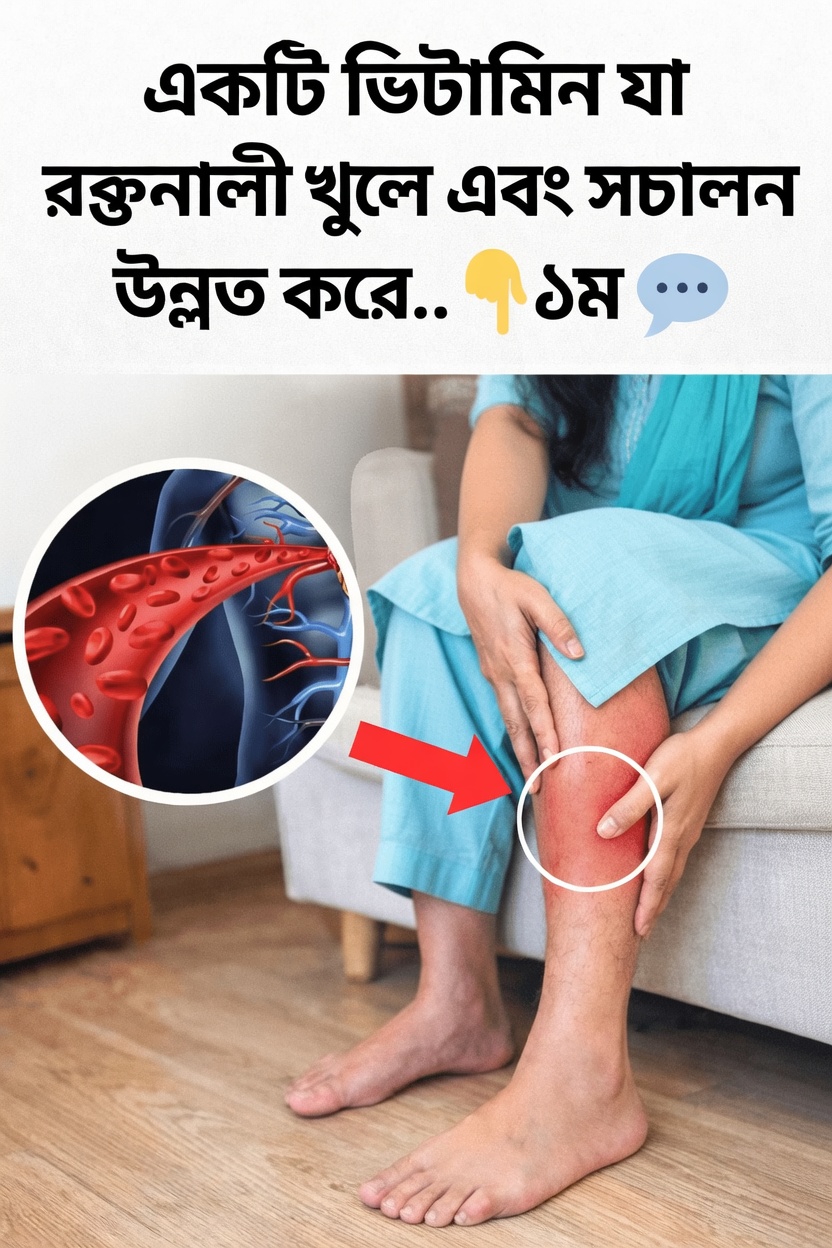 বয়স বাড়ার সঙ্গে সঙ্গে সুস্থ রক্তপ্রবাহে সহায়তা করে এমন ভিটামিনটি আবিষ্কার করুন