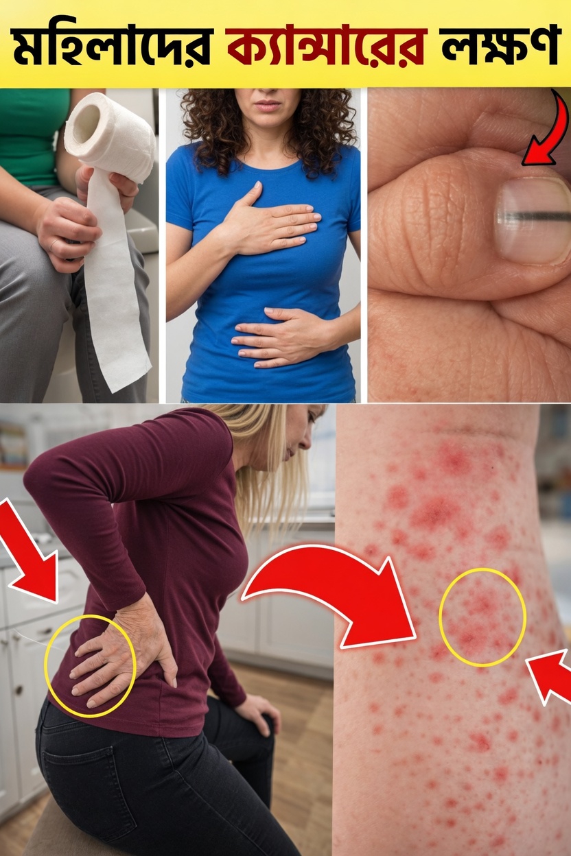 ক্যান্সারের ১৪টি দৃশ্যমান লক্ষণ আবিষ্কার করুন যেগুলো বেশিরভাগ নারী উপেক্ষা করেন এবং এরপর কী করবেন জেনে নিন