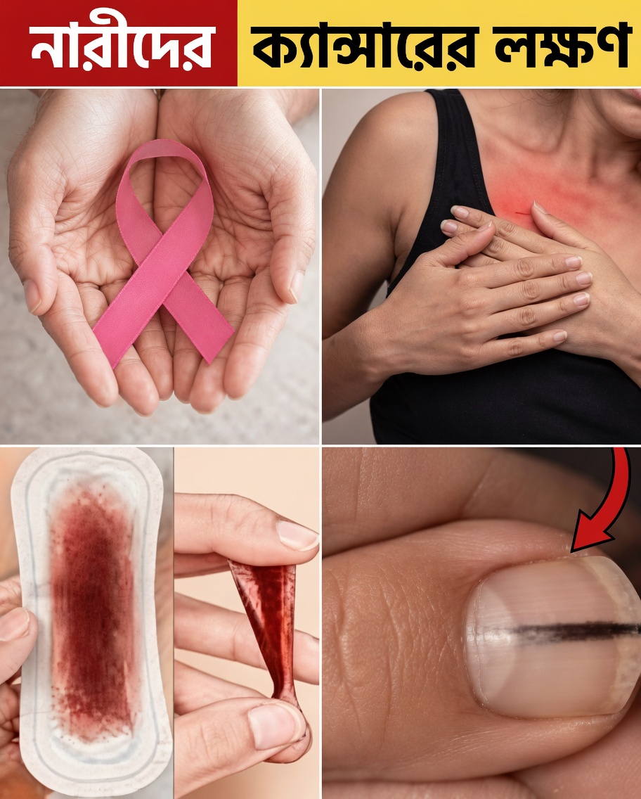 ক্যান্সারের ১৪টি দৃশ্যমান লক্ষণ আবিষ্কার করুন যেগুলো বেশিরভাগ নারী উপেক্ষা করেন এবং এরপর কী করবেন জেনে নিন