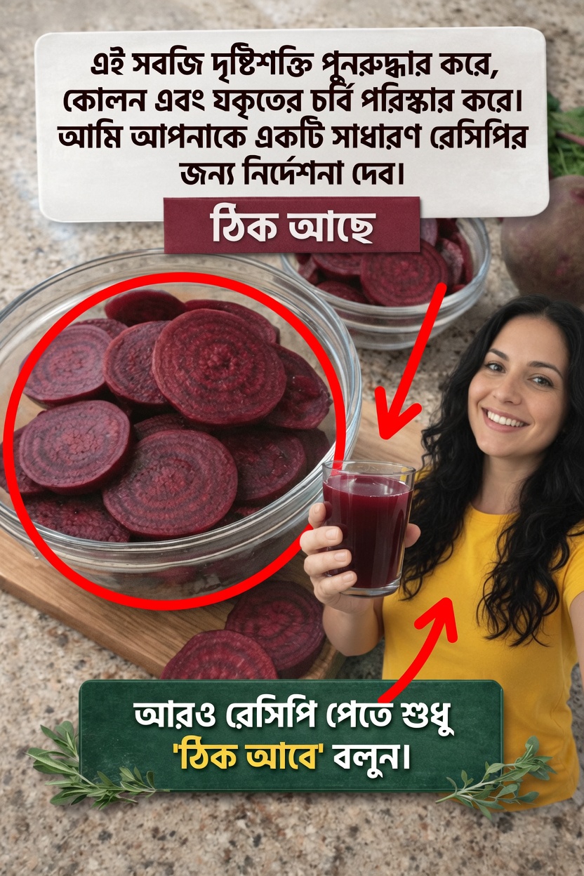 বিটের পুষ্টিগুণ আবিষ্কার করুন এবং ঘরেই সহজে বিটের রস তৈরি করতে শিখুন