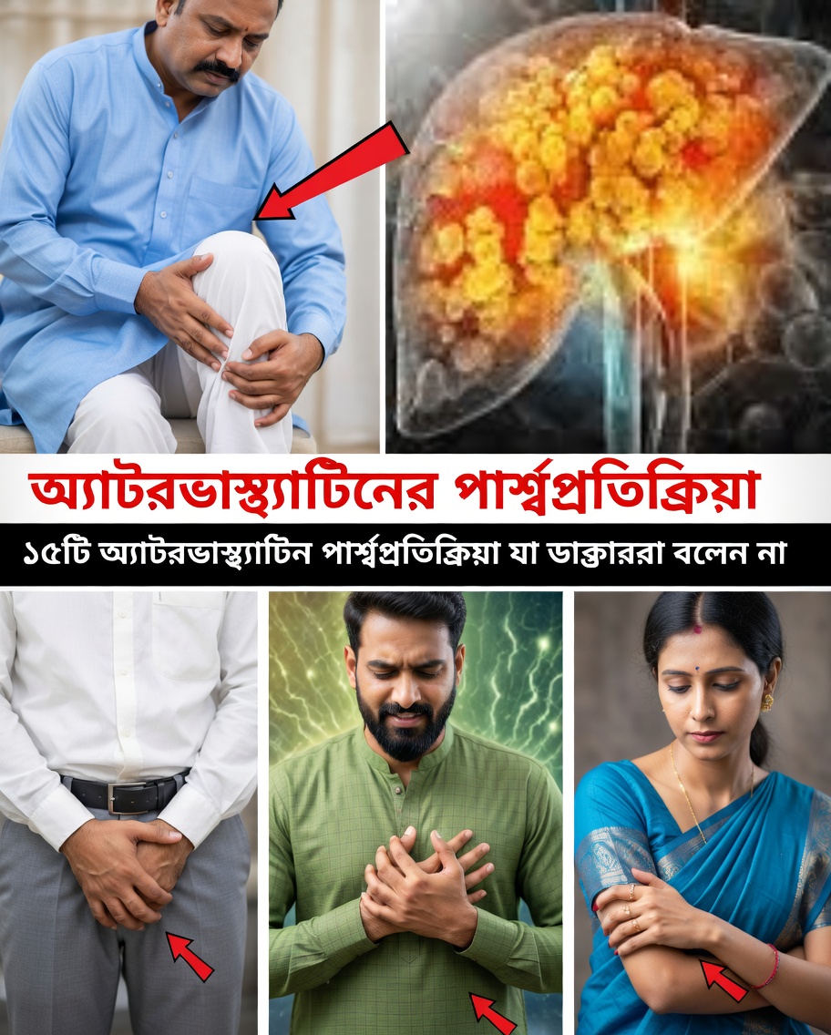 অ্যাটোরভাস্টাটিনের পার্শ্বপ্রতিক্রিয়া সম্পর্কে আপনার যা জানা উচিত: আপনার ডাক্তারের সঙ্গে সচেতন আলোচনার জন্য ১৫টি মূল বিষয়