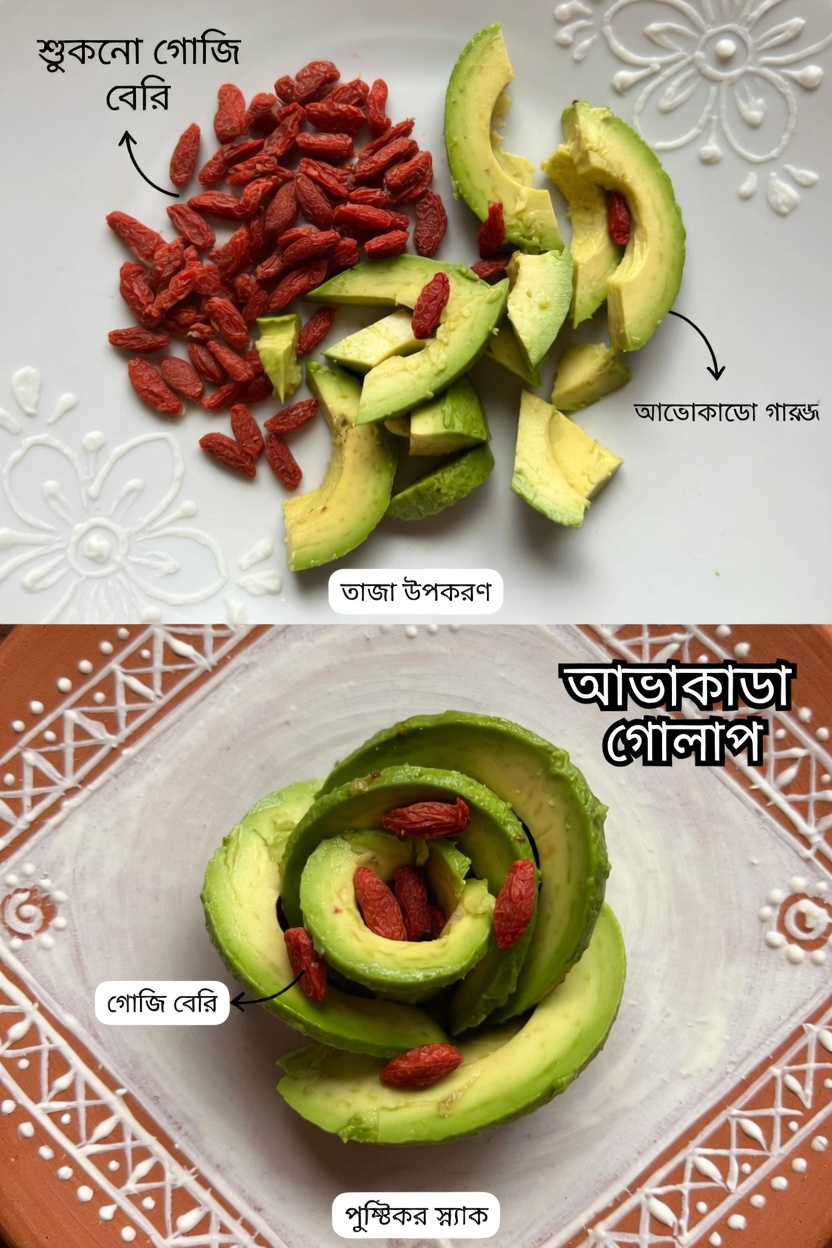 স্বাস্থ্যকর রক্তে শর্করার মাত্রা সমর্থনে এই চীনা-অনুপ্রাণিত অ্যাভোকাডো ও গোজি বেরির রেসিপিটি আবিষ্কার করুন