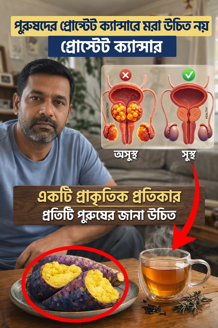 প্রোস্টেটের স্বাস্থ্যের সহায়তার জন্য এই সহজ বেগুনি মিষ্টি আলুর অভ্যাস সম্পর্কে প্রতিটি পুরুষের যা জানা উচিত