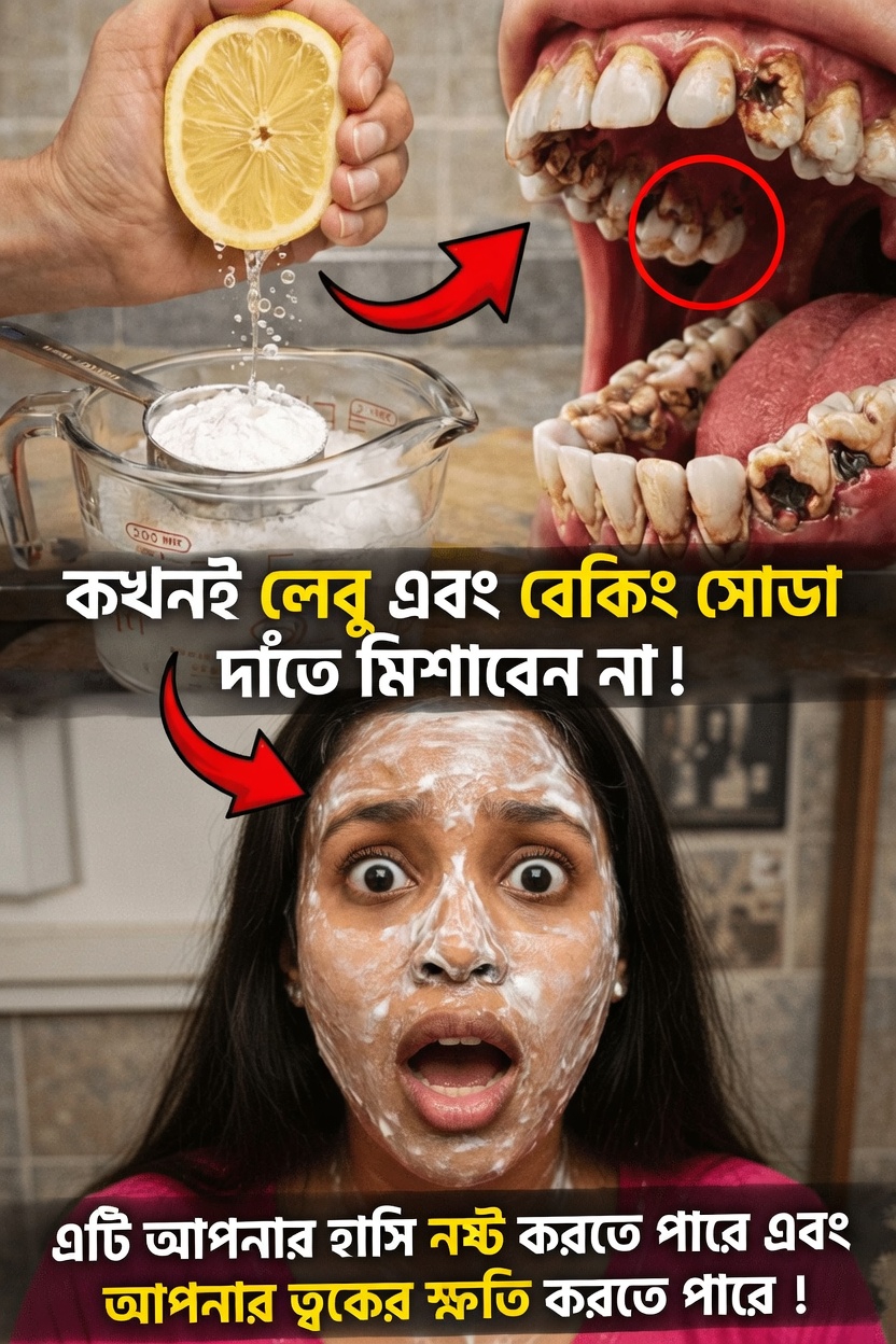 বেকিং সোডার সঙ্গে লেবু মেশান: প্রতিটি নারীর জানা উচিত এমন ৮টি চমকপ্রদ দৈনন্দিন ব্যবহার