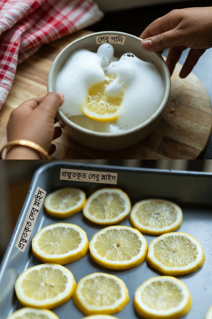 বেকিং সোডার সঙ্গে লেবু মেশান: প্রতিটি নারীর জানা উচিত এমন ৮টি চমকপ্রদ দৈনন্দিন ব্যবহার