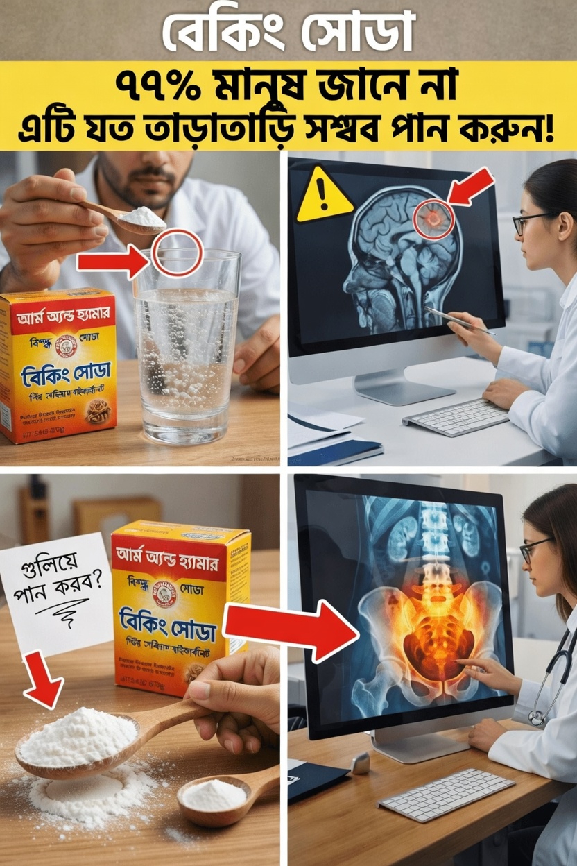 আপনি যখন বেকিং সোডা মিশ্রিত পানি পান করেন তখন কী ঘটে? বিজ্ঞান ও দৈনন্দিন ব্যবহারের অনুসন্ধান