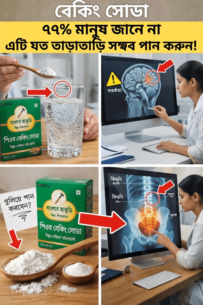 আপনি যখন বেকিং সোডা মিশ্রিত পানি পান করেন তখন কী ঘটে? বিজ্ঞান ও দৈনন্দিন ব্যবহারের অনুসন্ধান