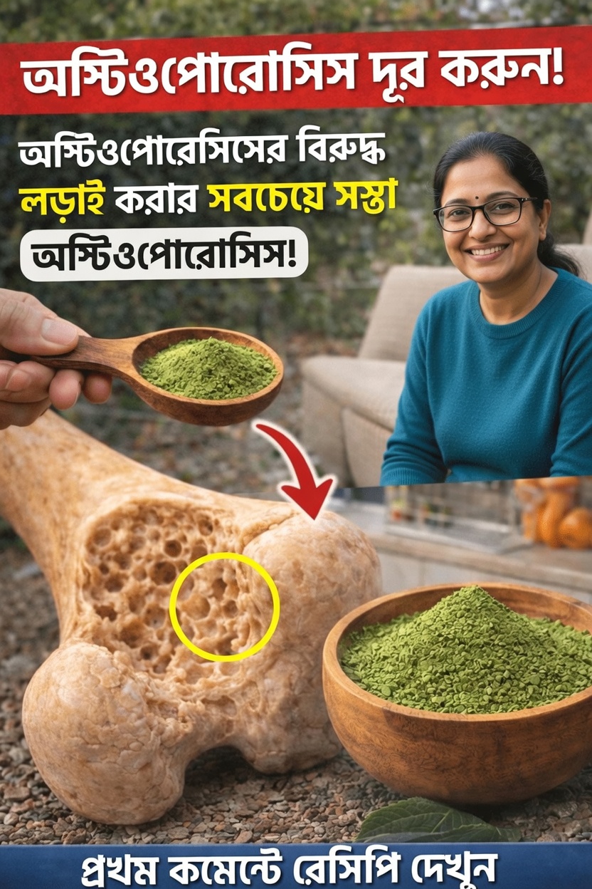 প্রাকৃতিকভাবে হাড়ের স্বাস্থ্য সমর্থন করে এমন সবচেয়ে সস্তা খাবার, যা ৬০-এর বেশি বয়সী অধিকাংশ মানুষ জানেন না