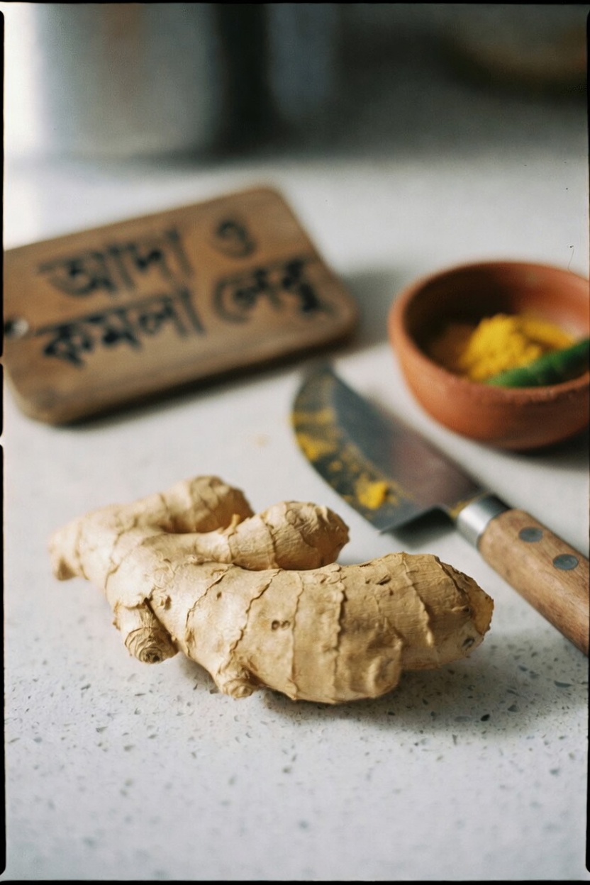 কিডনি, লিভার ও ফুসফুসের স্বাস্থ্য প্রাকৃতিকভাবে সমর্থন করতে আদা ও কমলার সহজ দৈনন্দিন পানীয়ের রেসিপি