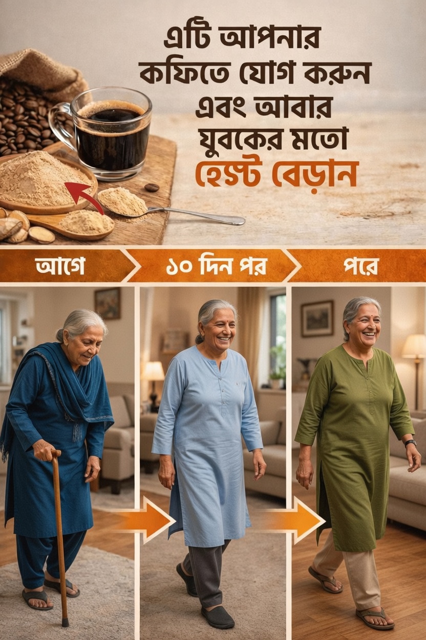 কেন হার্বাল চা ৬০-এর পর শক্তি ও চলাফেরার সক্ষমতা বজায় রাখতে সহায়তা করতে পারে