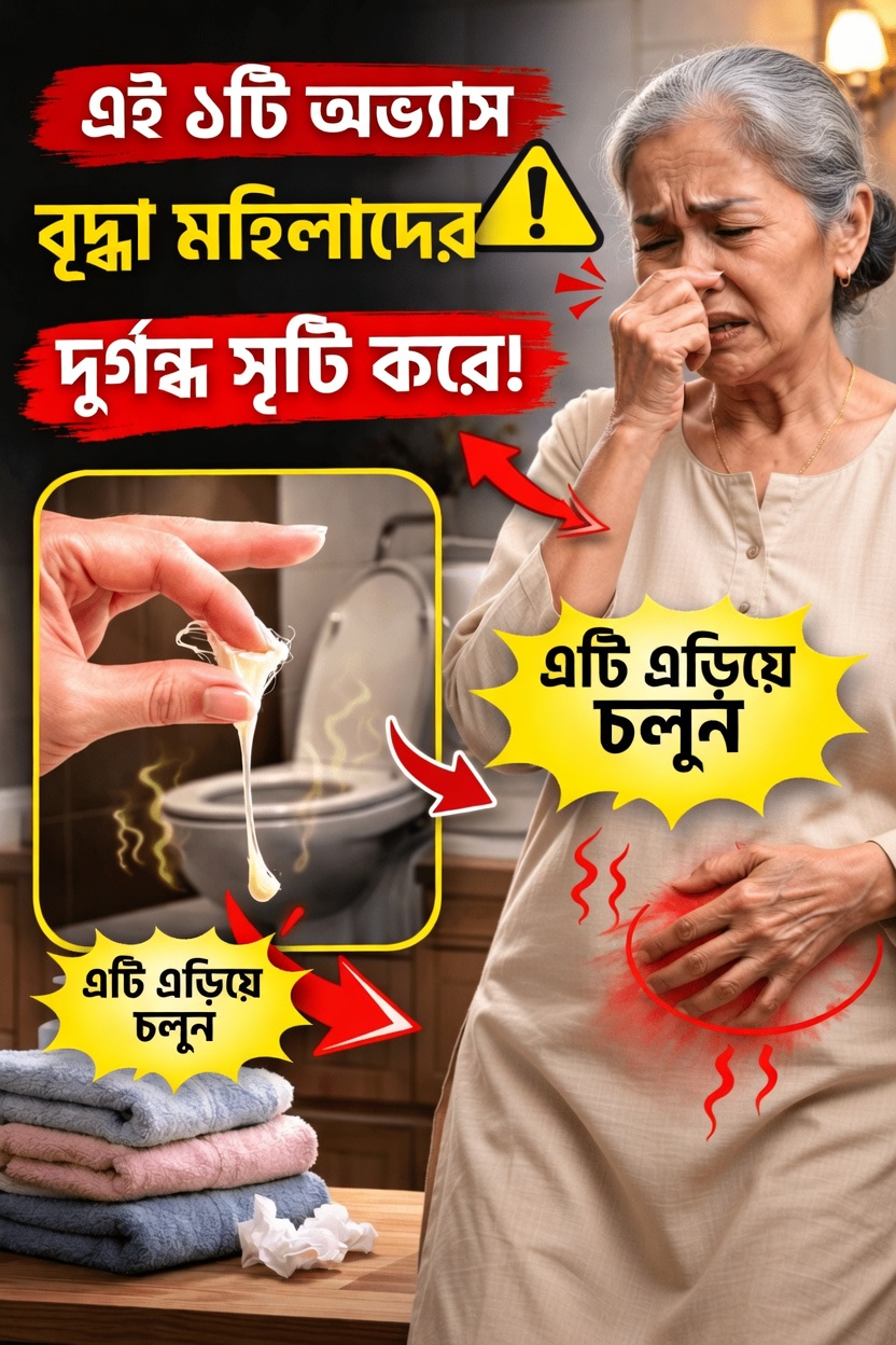 এই সাধারণ স্বাস্থ্যবিধির অভ্যাসটি কি সত্যিই বয়স্ক নারীদের আরও বেশি অস্বস্তিকর দুর্গন্ধের অভিজ্ঞতা দিচ্ছে? বিশেষজ্ঞরা যা বলছেন