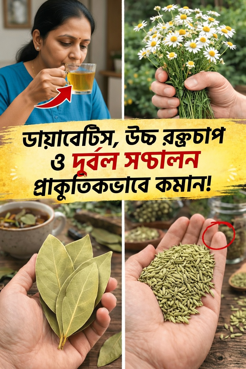 তেজপাতার চা: রক্তে শর্করা, রক্তচাপ ও রক্তসঞ্চালন নিয়ন্ত্রণে সহায়ক একটি সহজ প্রাকৃতিক অভ্যাস