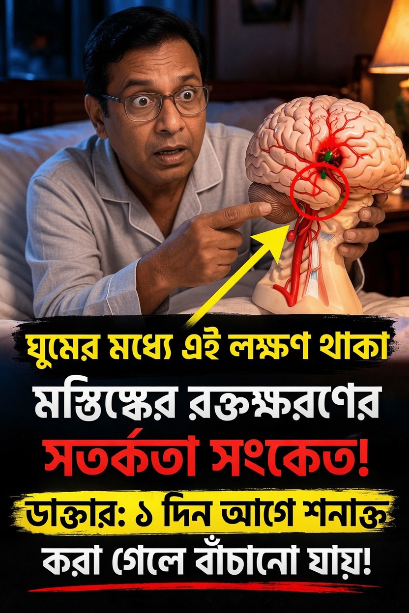 ঘুমের এই লক্ষণটি কি স্ট্রোকের সতর্কসংকেত হতে পারে?