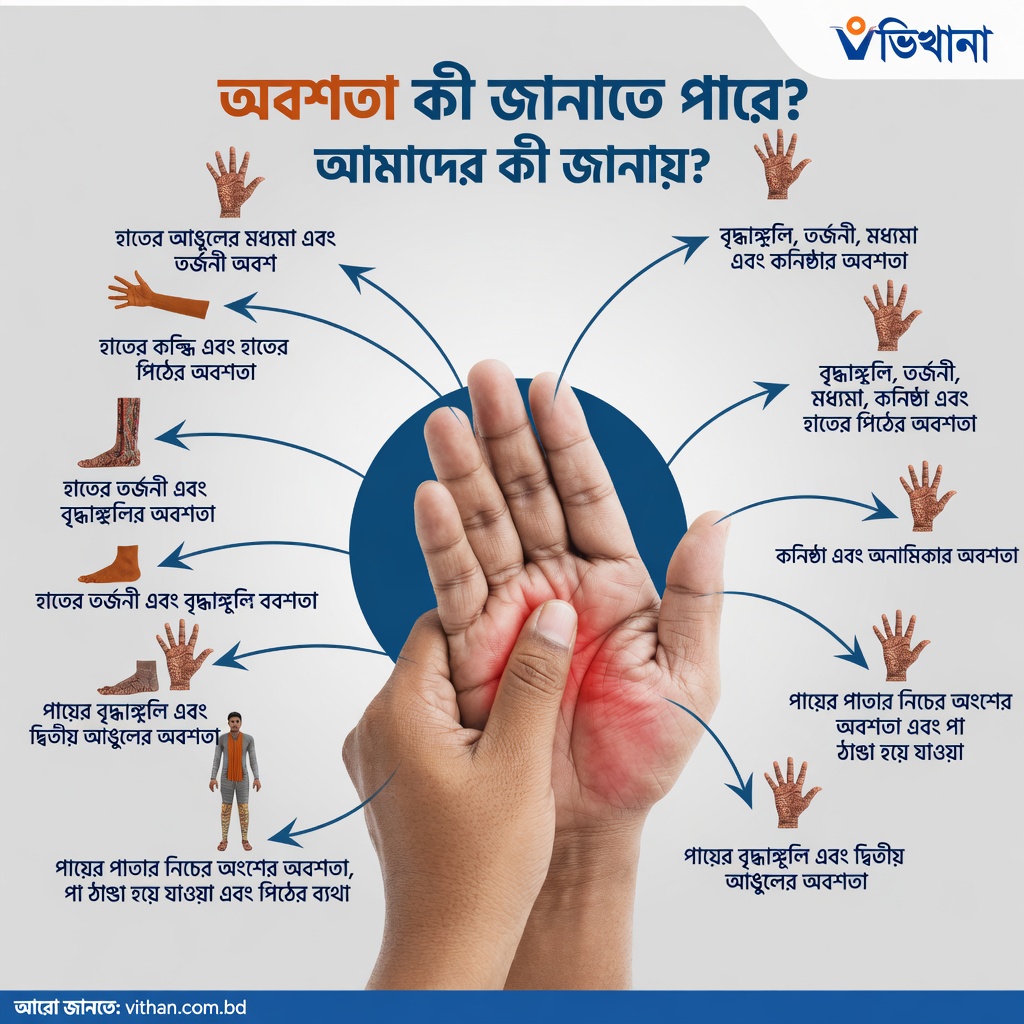 কেন আপনার হাত ও পা প্রায়ই অবশ বা ঝিনঝিন অনুভব হয়? এর সাধারণ কারণ ও সহজে উপশমের উপায়