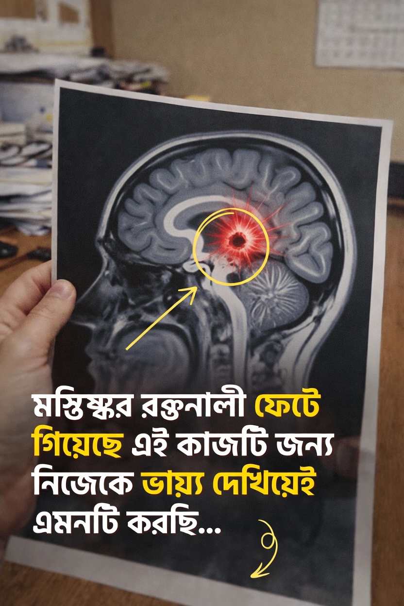 মস্তিষ্কের রক্তনালীর সমস্যার কারণ হতে পারে এমন ৮টি সাধারণ অভ্যাস ও কারণ