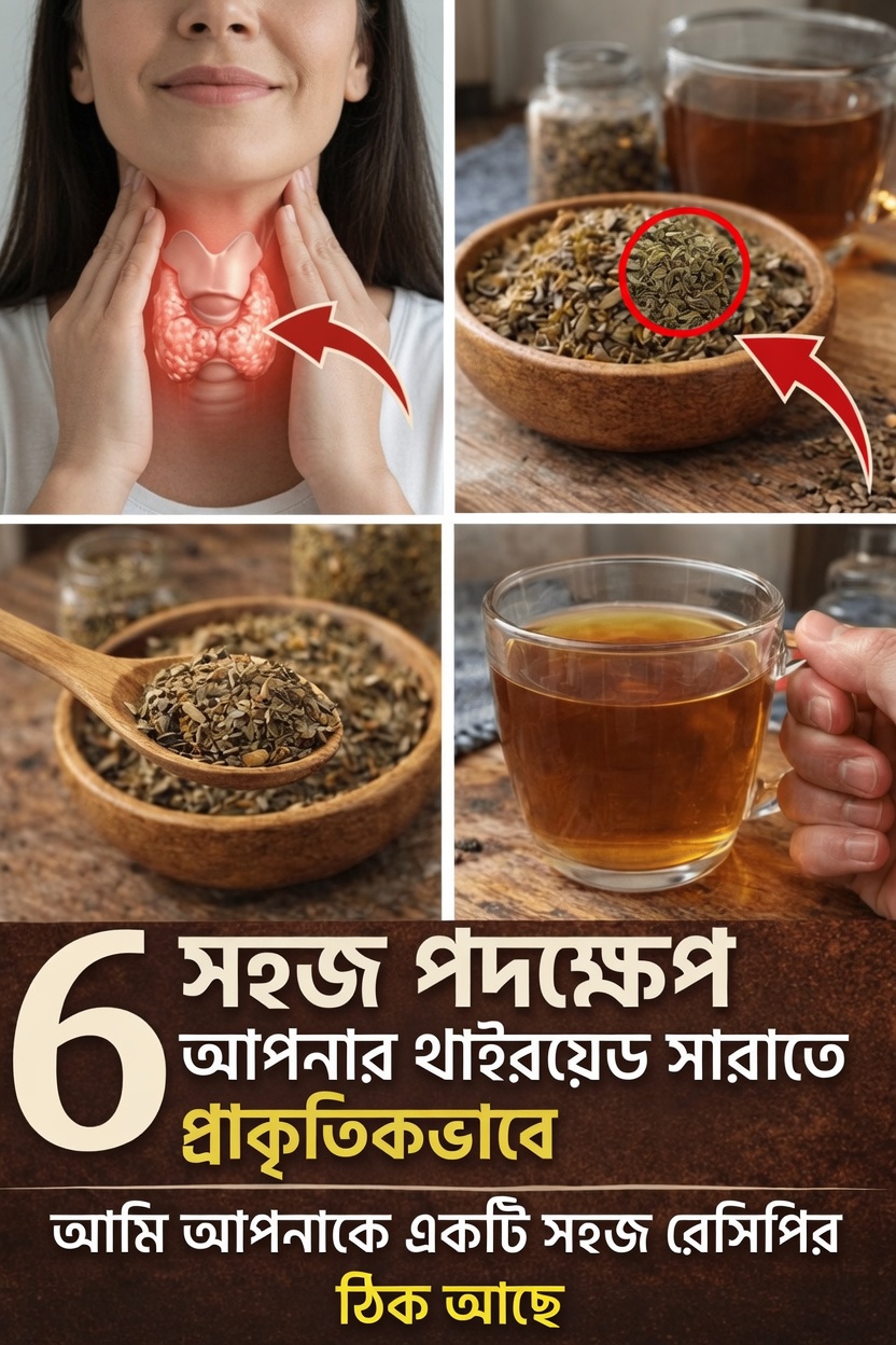 প্রতিদিনের ৬টি সহজ অভ্যাস যা প্রাকৃতিকভাবে আপনার থাইরয়েডের স্বাস্থ্যকে সমর্থন করতে সাহায্য করতে পারে