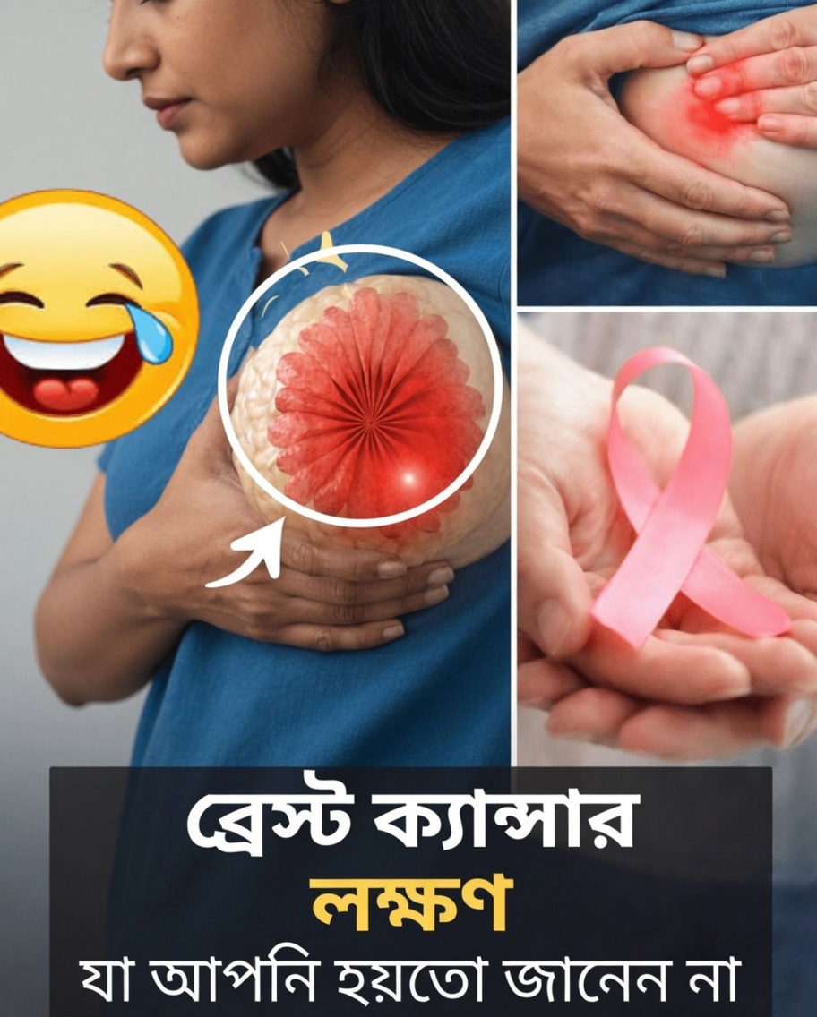 গাঁটের বাইরে স্তন ক্যান্সারের উপসর্গ: কম পরিচিত লক্ষণগুলো যা প্রত্যেক নারীর চেনা উচিত