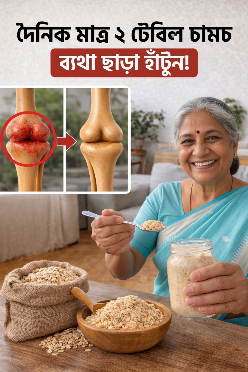 প্রতিদিন এই খাবারের মাত্র ২ চামচ খাওয়া কেন আপনার হাঁটুর আরাম বজায় রাখতে সহায়ক হতে পারে