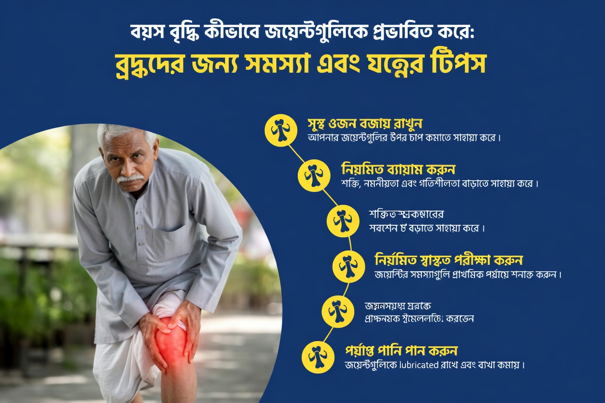 বয়স বাড়ার সঙ্গে সঙ্গে জয়েন্টের আরাম কেন গুরুত্বপূর্ণ