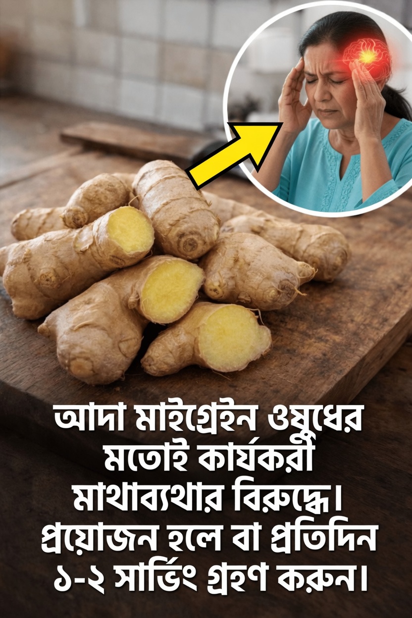 মাথাব্যথার অস্বস্তি নিয়ন্ত্রণে আদা কি রান্নাঘরের একটি সহজ সহায়ক হতে পারে? প্রমাণের অনুসন্ধান