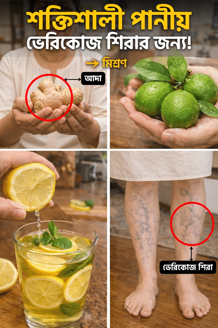 সহজ ঘরে তৈরি আদা-লেবু-পুদিনা পানীয়: হৃদ্‌স্বাস্থ্যকর অভ্যাসের জন্য যা জানা দরকার