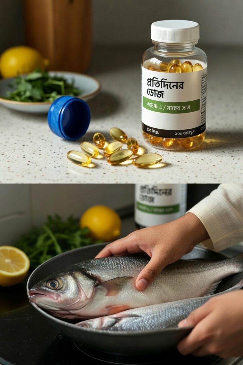 প্রতিদিন ফিশ অয়েল খেলে আপনার শরীর যেভাবে প্রতিক্রিয়া দেখাতে পারে তার ৭টি চমকপ্রদ উপায়
