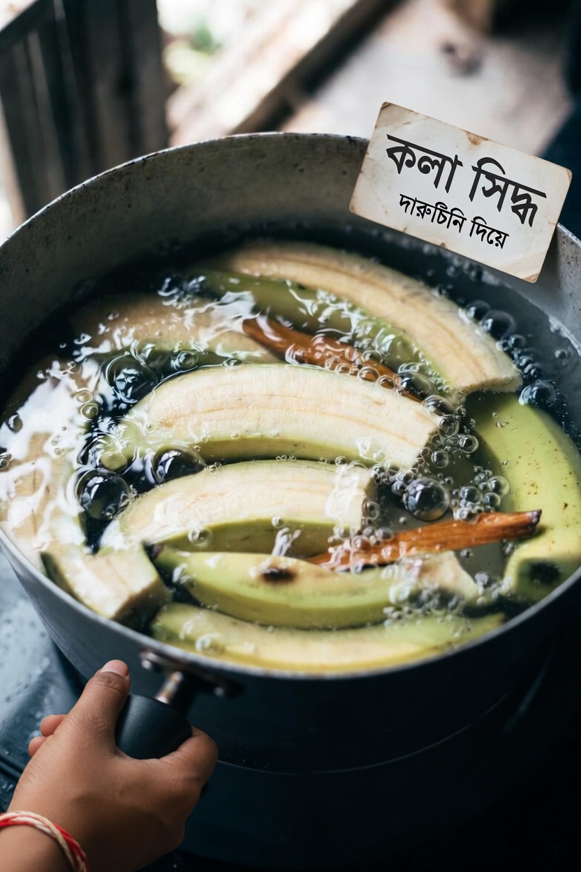 ভালো হজম ও স্থির শক্তির জন্য সাবা কলা সেদ্ধ করার সময় মানুষ যে সাধারণ ভুলটি করে