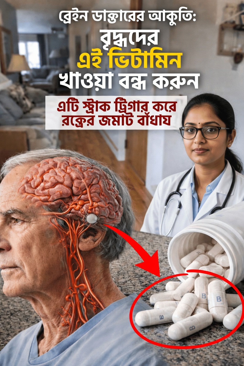 একজন মস্তিষ্কের ডাক্তার হিসেবে, আমি হতবাক—এই ভিটামিন রাতারাতি স্ট্রোকের ঝুঁকি বাড়ায় | সিনিয়র স্বাস্থ্য