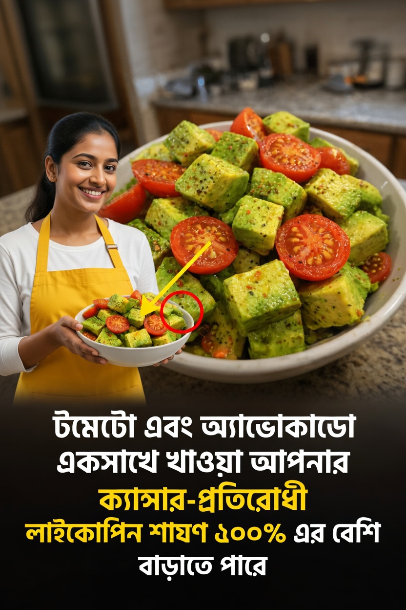 ৫০-এর পর আপনি কি টমেটো ও অ্যাভোকাডোর এই সহজ অভ্যাসটি মিস করছেন?