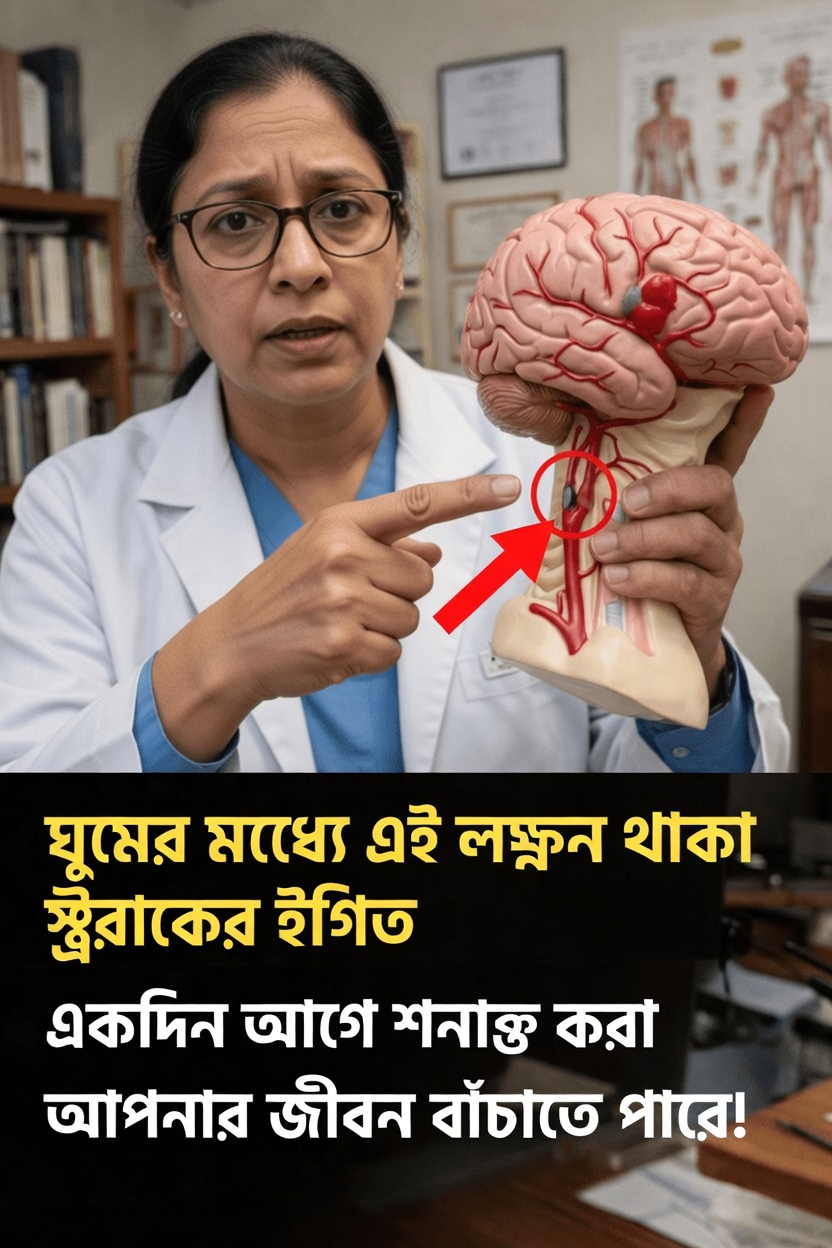 ঘুমের সময় কোন অস্বাভাবিক অনুভূতি স্ট্রোকের ঝুঁকির ইঙ্গিত দিতে পারে? জানার জন্য গুরুত্বপূর্ণ তথ্য
