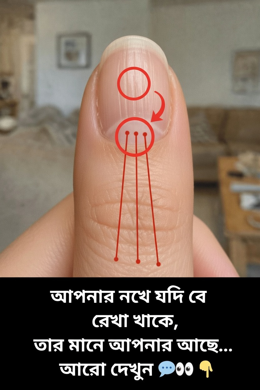 আপনার নখের ওই দাগগুলো আপনার স্বাস্থ্যের সম্পর্কে কী বলতে পারে